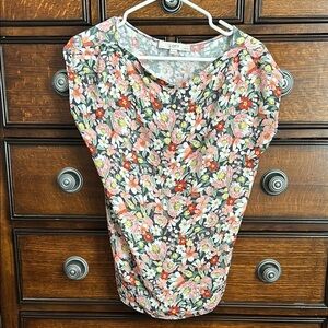 LOFT FLORAL MP TOP